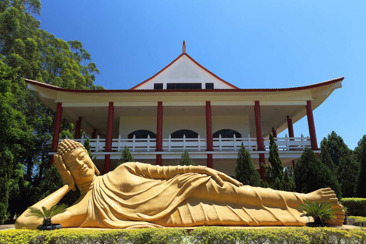 Templo budista Chen Tien em Foz do Iguaçu